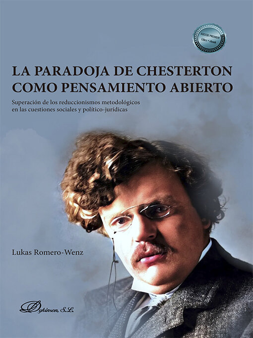 Title details for La paradoja de Chesterton como pensamiento abierto by Lukas Romero-Wenz - Available